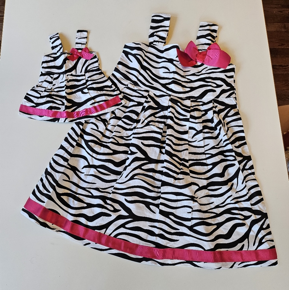 Girls Dress with Matching Doll Dress